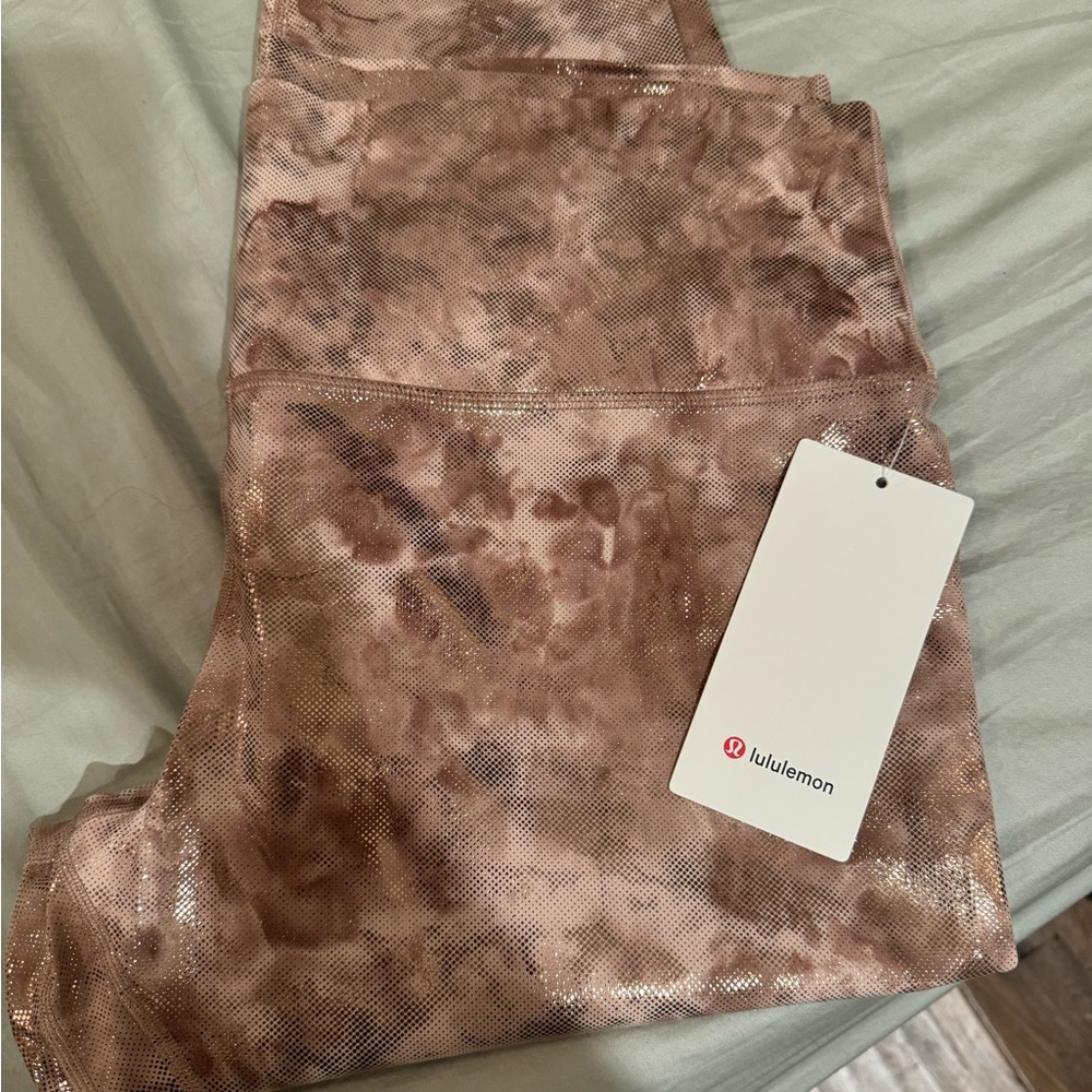 NWT lululemon Align HR Crop 23” Shine